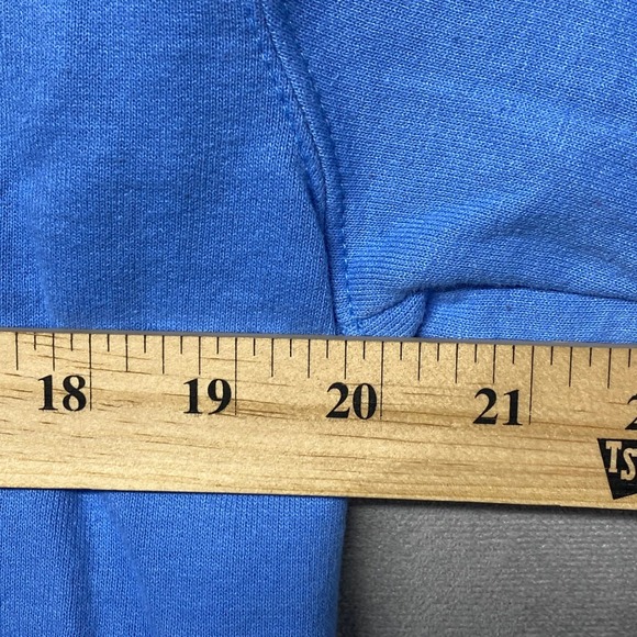 Champion Upper Iowa Peacocks Hoodie Light Blue Athleticwear Adult Medium - Picture 5 of 12